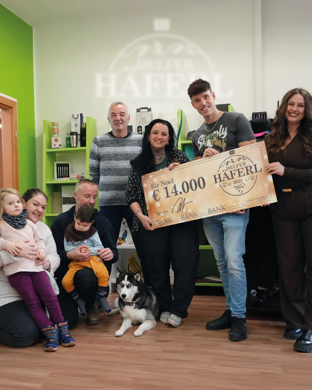 14.000 Euro aus der Jubiläumsaktion