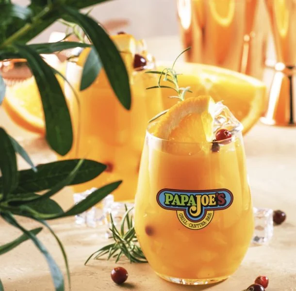 Gläser mit Logo – Papa Joe’s