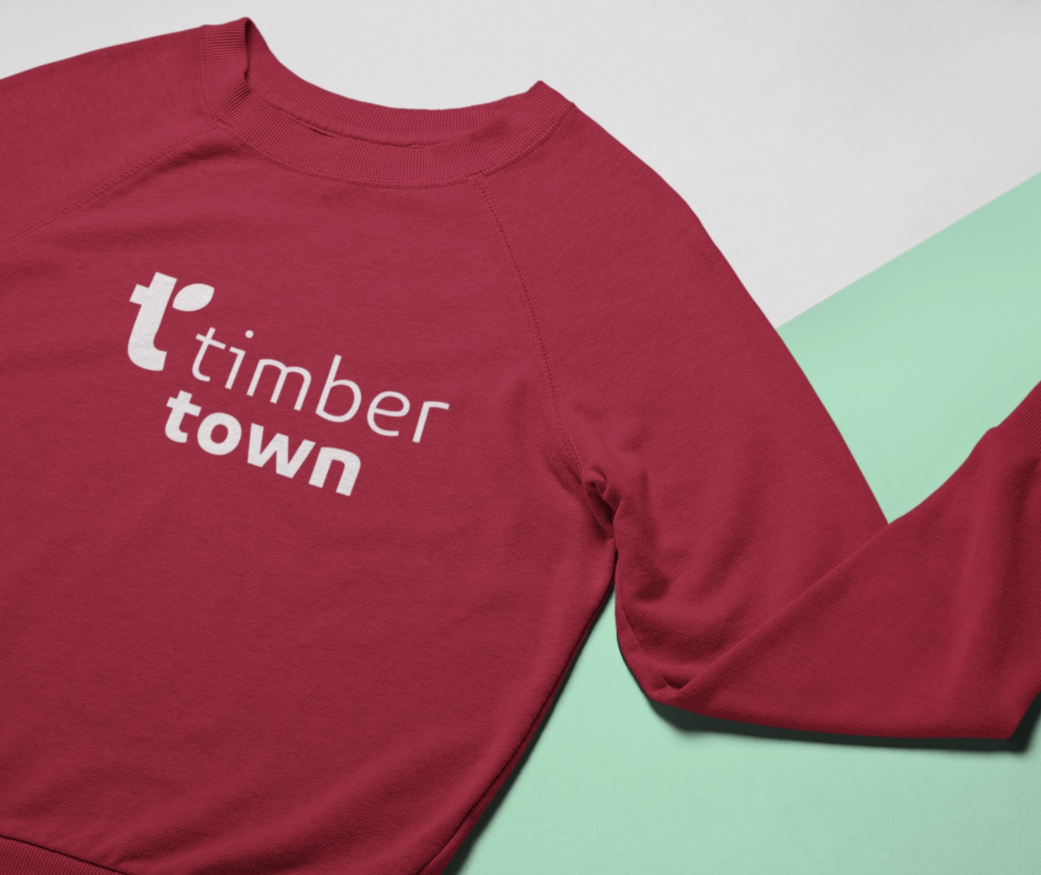 Pullover mit Firmenlogo